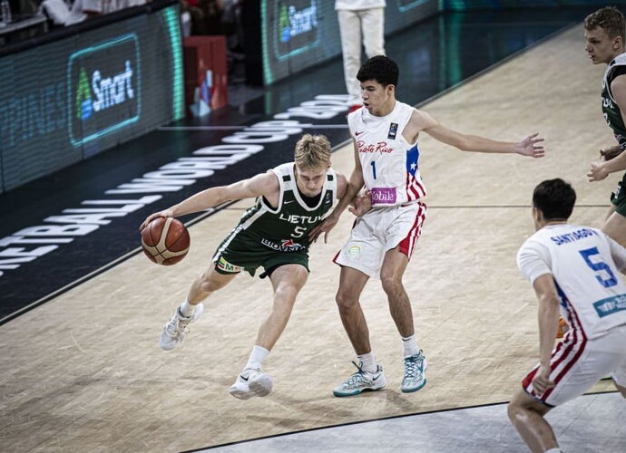 Lietuviai iškovojo penktąją vietą (FIBA nuotr.)