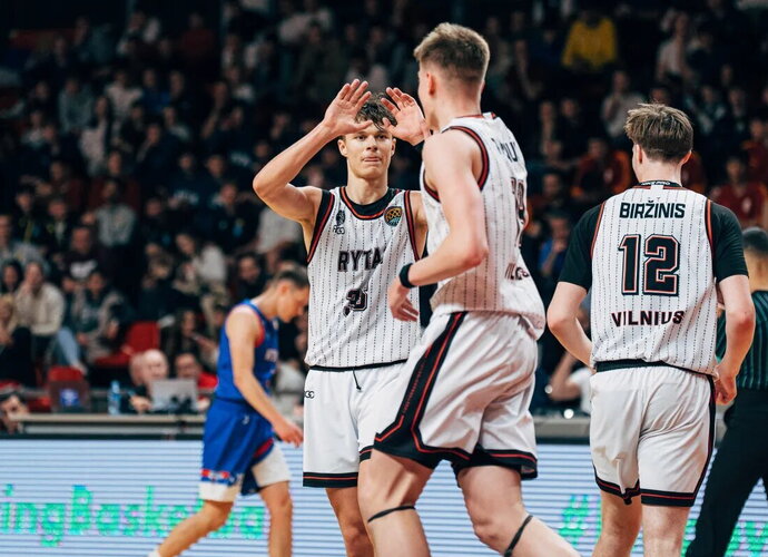 Vilniečiai triuškino varžovus (FIBA nuotr.)