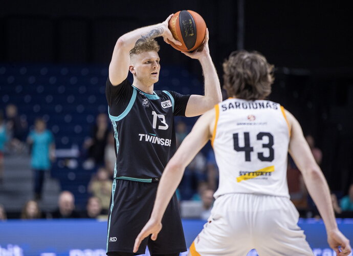 K.Žemaitis driokstelėjo tritaškiais („Betsafe-LKL“ nuotr.)
