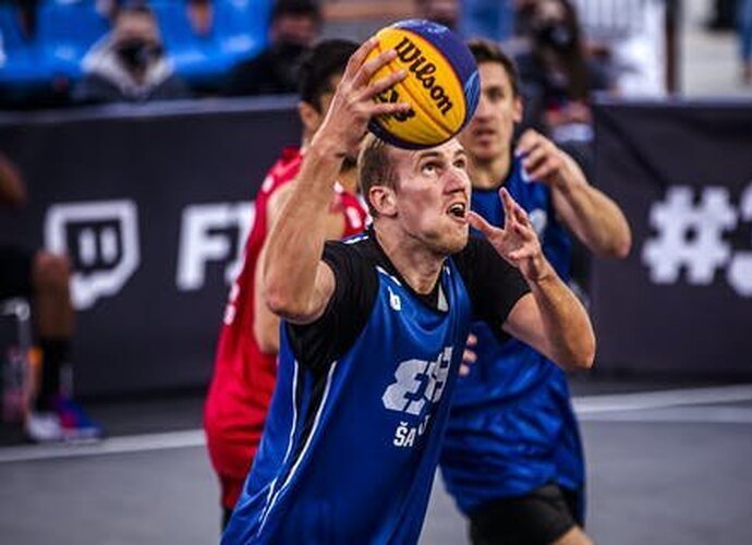 A.Pukelis padėjo tašką ketvirtfinalyje (FIBA nuotr.)
