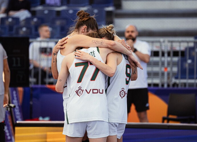 Lietuvės pralaimėjo (FIBA nuotr.)