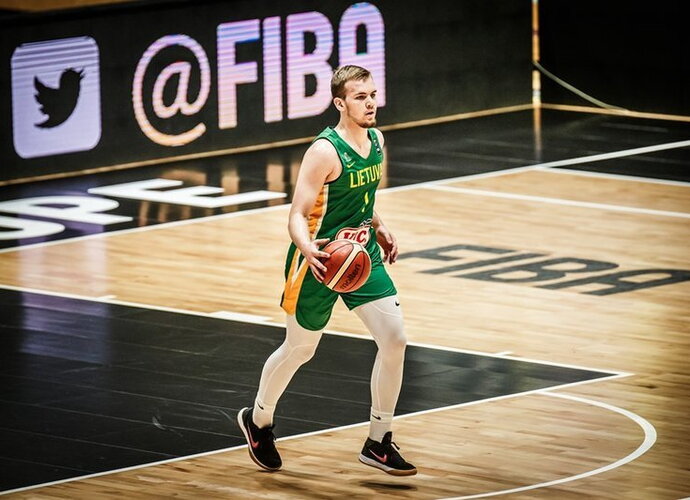 A.Velička ir vėl gali vadintis žalgiriečiu (FIBA Europe nuotr.)