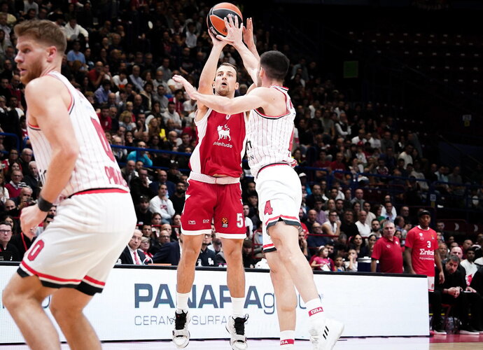 K.Pangosas sulaukė dėmesio Eurolygoje (Scanpix nuotr.)