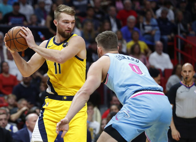 D.Sabonis sužaidė blogiausią sezono mačą (Scanpix nuotr.)