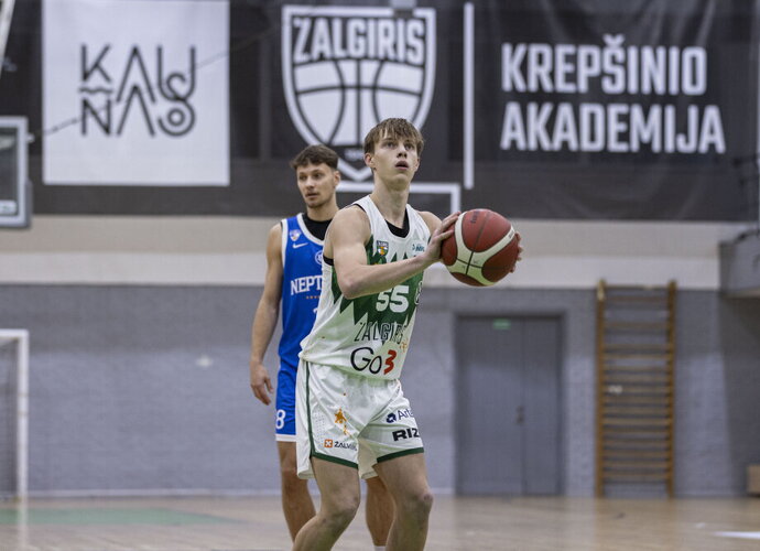 D.Grunkis žaidė rezultatyviai (Žalgirio nuotr.)