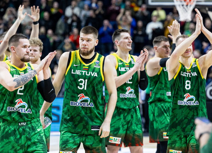 Lietuva lieka dešimta (BNS nuotr.)