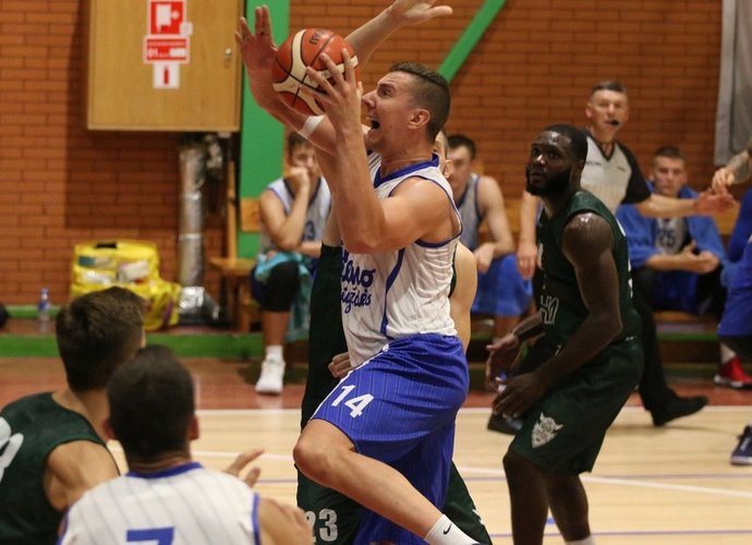 P.Petrilevičius pelnė 13 taškų (Foto: Vytautas Mikaitis)