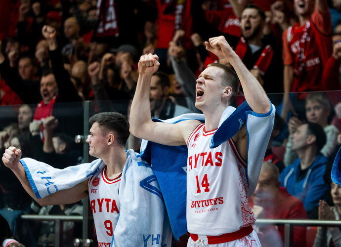 M.Echodas tapo mėnesio MVP (BNS nuotr.)