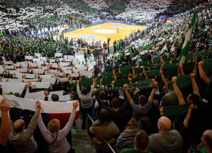 „Žalgirio“ arena ketvirtadienį bus sausakimša (BNS nuotr.)