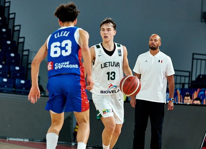 Lietuvis yra geriausių penkete (FIBA nuotr.)