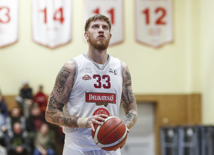 R.Rutkauskas pelnė 19 taškų (Gintaro Šiupario nuotr.)