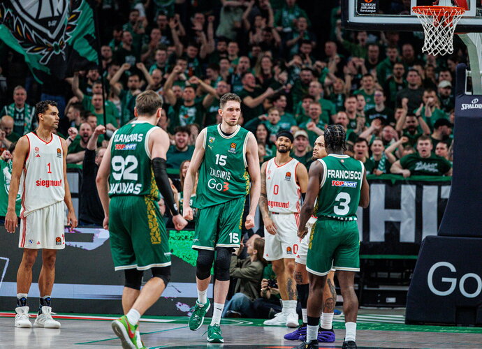 L.Birutis pasižymėjo dėjimu (BNS nuotr.)
