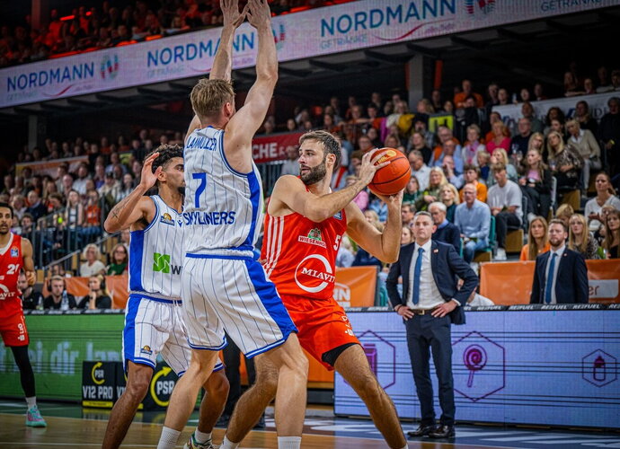 B.Griciūnas pelnė 5 taškus