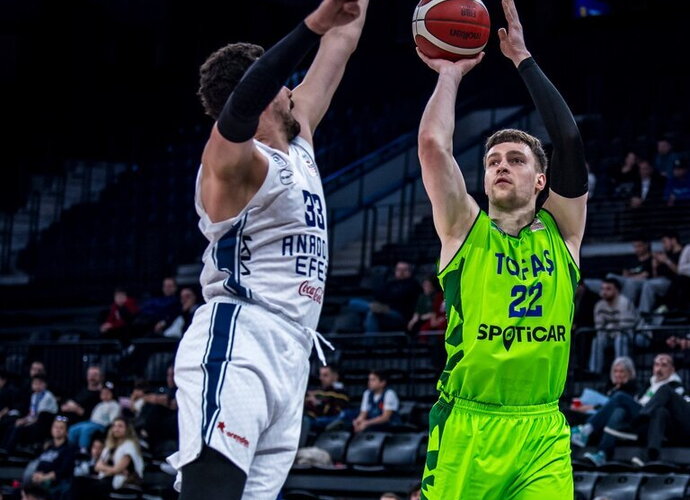 M.Blaževičius pelnė 6 taškus