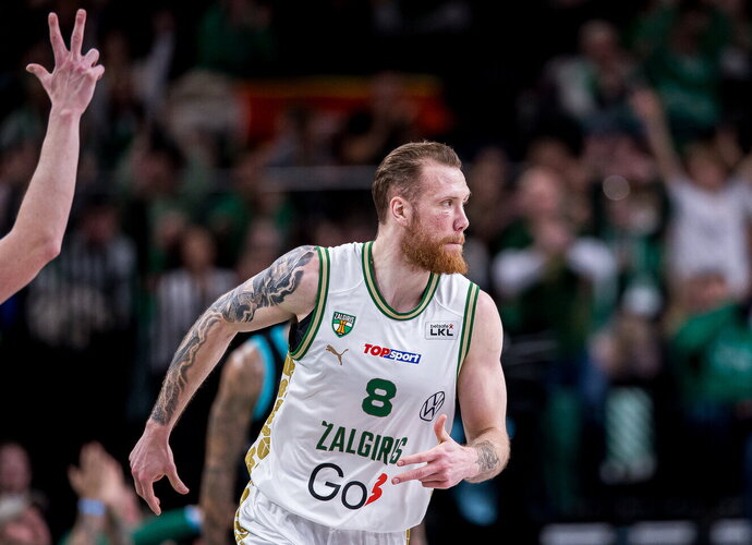 I.Brazdeikis sužaidė puikų mačą (Foto: Rokas Lukoševičius)