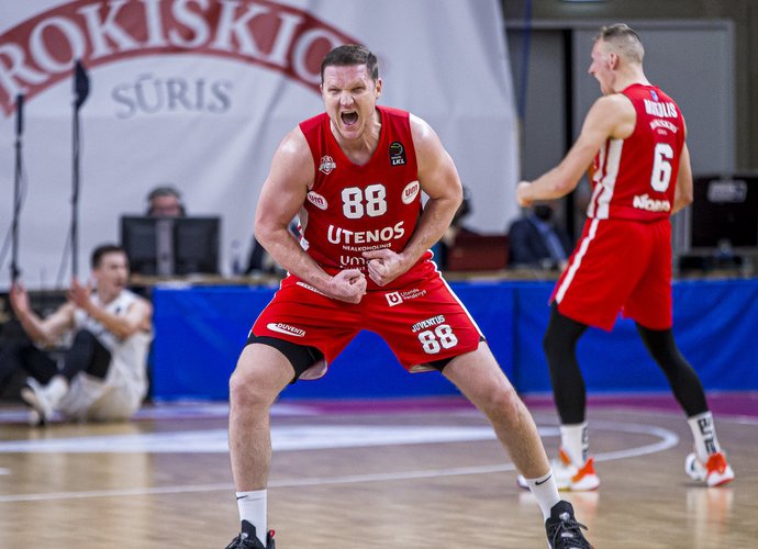 V.Šulskis svariai prisidėjo prie pergalės (BNS nuotr.)