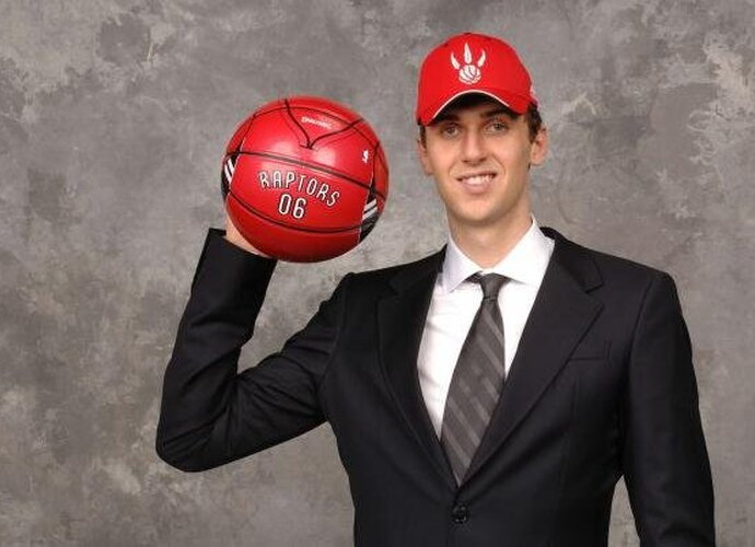 A.Bargnani 2006 metų naujokų biržoje buvo pakviestas pirmasis