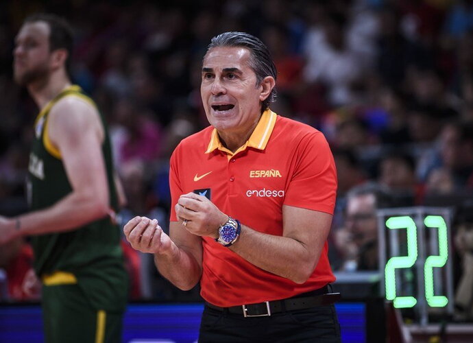 S.Scariolo lieka prie nacionalinės komandos vairo iki pat 2024 metų (FIBA nuotr.)