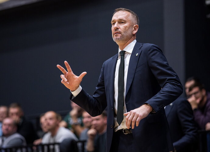 T.Masiulis komentavo sezono startą (Foto: Rokas Lukoševičius)