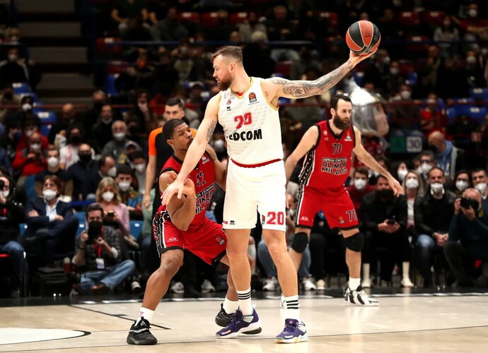 D.Motiejūnas tarp lietuvių buvo geresnis (Euroleague.net)