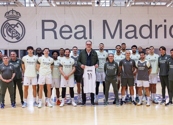 A.Sabonis lankėsi Madride