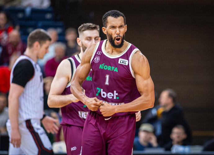 J.Morrisas dominavo (Foto: „LKL, kurią remia „Betsson“)