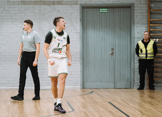 M.Juzėnas vedė žalgiriečius į pergalę (www.zalgiris.lt nuotr.)