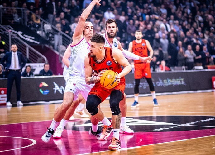 Vilniečiai pralaimėjo (FIBA Europe nuotr.)