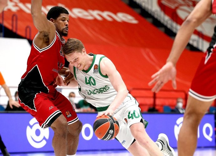 M.Grigonis Milane buvo pristabdytas (Euroleague.net)