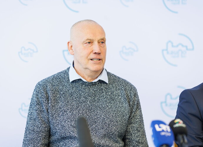 R.Kurtinaitis aptarė laukiančius iššūkius (BNS nuotr.)