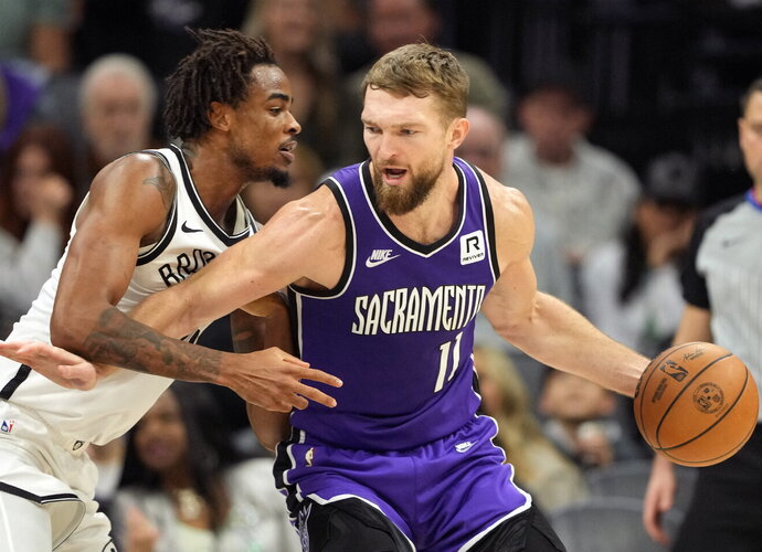D.Sabonis nenukalė pergalės (Scanpix nuotr.)