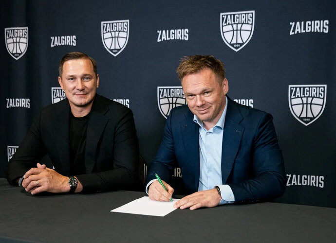 „Žalgiris“ pradeda naują partnerystę (Žalgirio nuotr.)