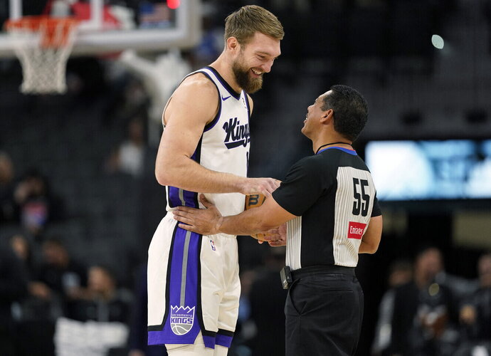 D.Sabonis pasižymėjo dar vienu dvigubu dubliu (Scanpix nuotr.)
