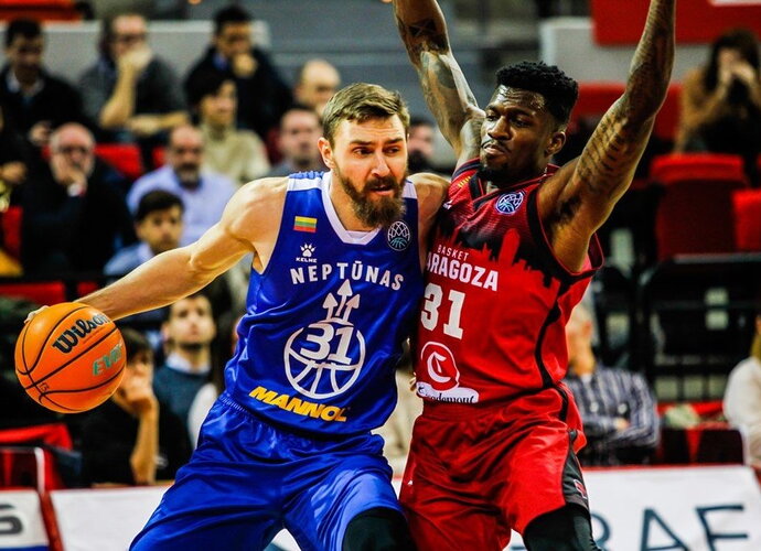 Klaipėdiečiai vėl slogiai atrodė išvykos mače (FIBA Europe nuotr.)