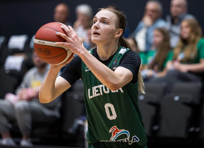 S.Aukštikalnytė buvo rezultatyviausia (FIBA Europe nuotr.)