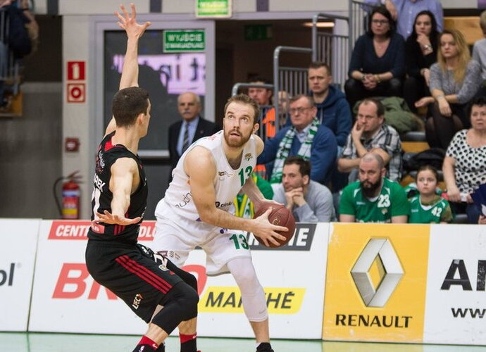 M.Gecevičius pataikė 2 tritaškius iš 8 bandymų