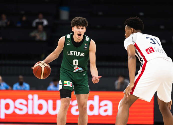 K.Sabeckas buvo rezultatyviausias tarp lietuvių (FIBA nuotr.)
