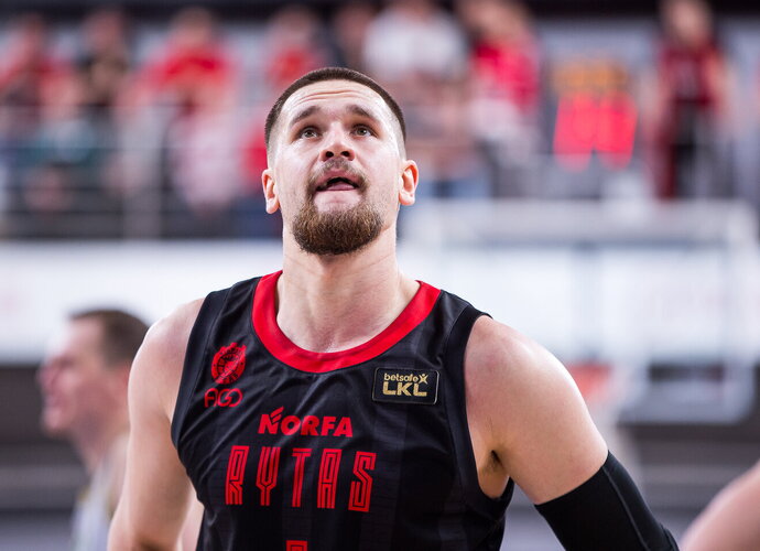 M.Normantas pasiekė sudėtingą pergalę (Foto: Rokas Lukoševičius)
