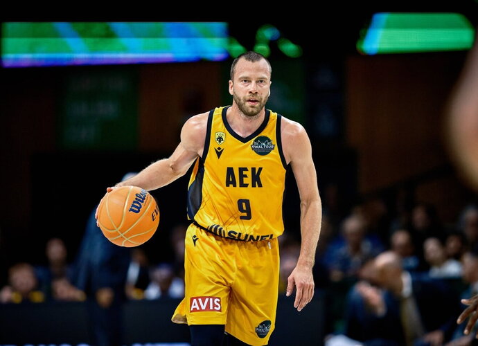 L.Lekavičius pasirodė starto penkete (FIBA Europe nuotr.)