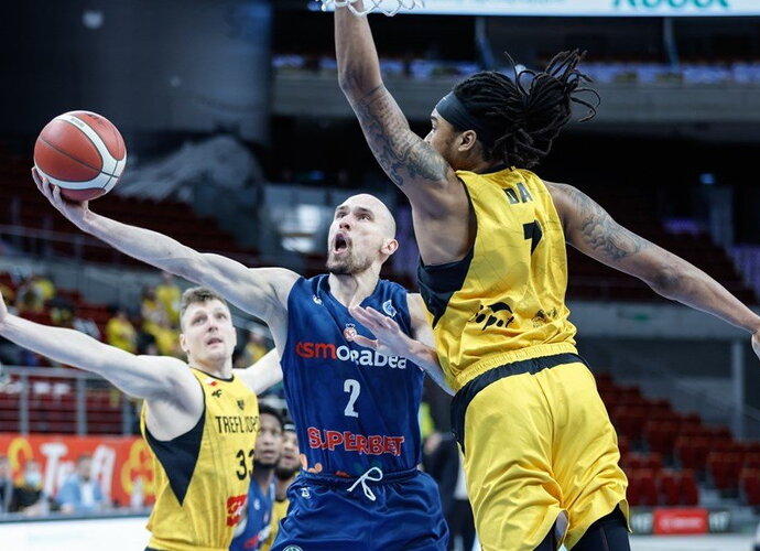 D.Bičkauskis prisidėjo prie pergalės (FIBA Europe nuotr.)