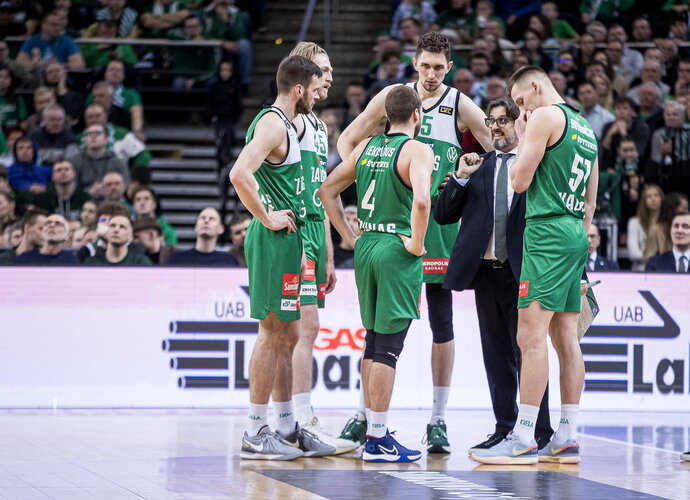 „Žalgiris“ vis dar kovoja dėl vietos įkrintamosiose („Betsafe-LKL“ nuotr.)