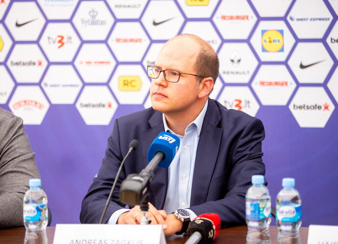 A.Zagklis svečiavosi Vilniuje (Foto: Matas Baranauskas)