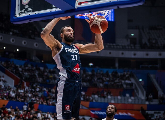 R.Gobertas įtrauktas į išplėstinį sąrašą (FIBA nuotr.)