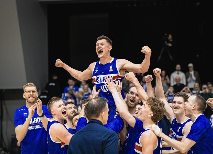 E.Fridrikssonas žiemą Islandijoje pataikė karjeros metimą (FIBA nuotr.)