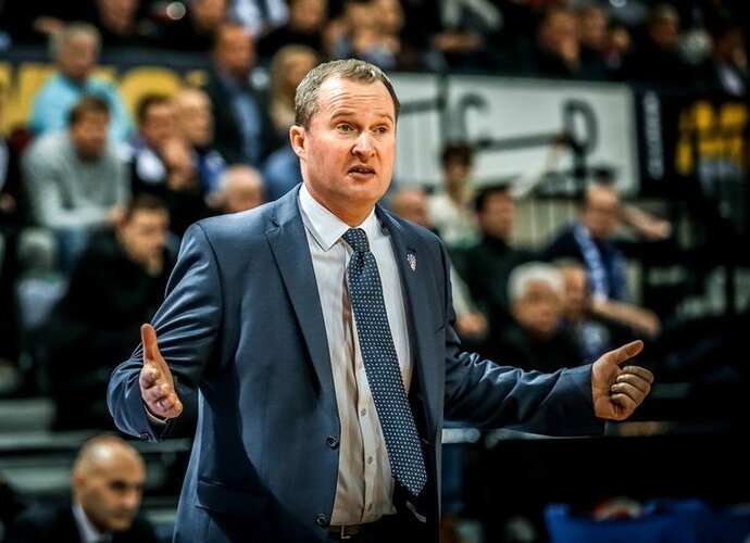 K.Maksvytis teigė, jog D.Gailius kiek „pasėdo“ (FIBA Europe nuotr.)