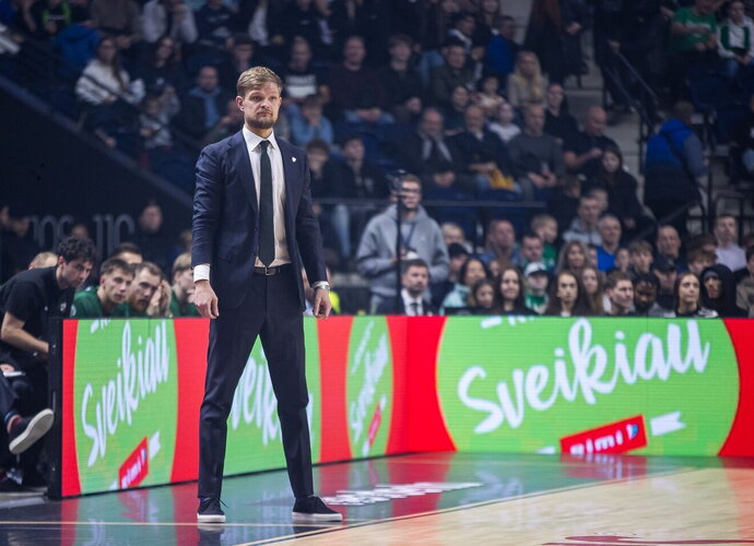 T.Sabonis apžvelgė būsimą dvikovą (Foto: Rokas Lukoševičius)