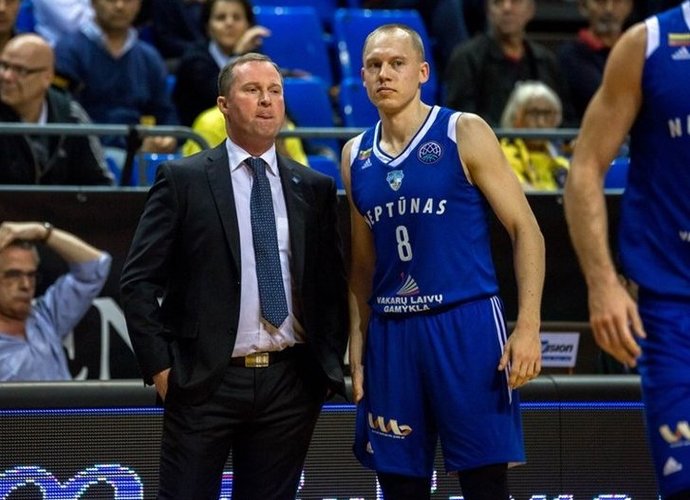 K.Maksvytis ir M.Girdžiūnas kartu uostamiestyje nebedirbs (FIBA Europe nuotr.)