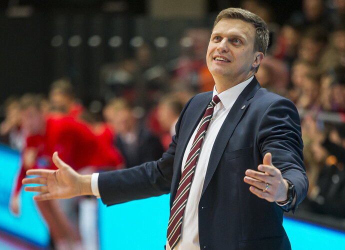 D.Adomaitis džiaugėsi komandos pademonstruota energija (BNS nuotr.)