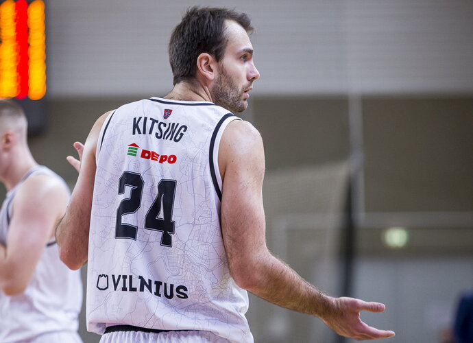 K.Kitsingas mėgavosi derbiu su kauniečiais (BNS nuotr.)