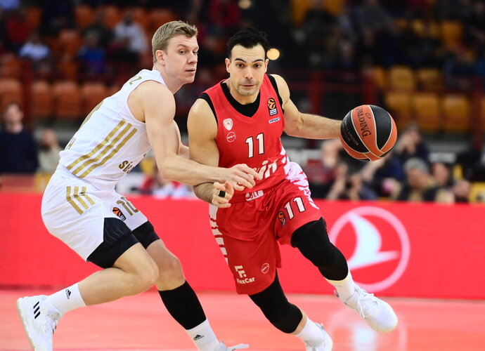 K.Sloukas gali persikelti į Madridą (Scanpix nuotr.)